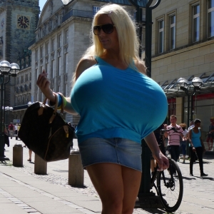 New Update - Big Boobs Out In Public III