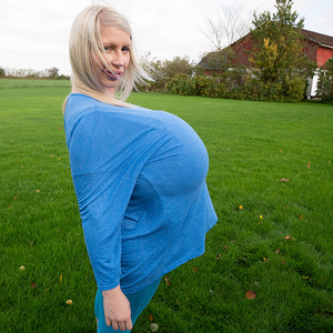 Woman with the biggest cup size in the world