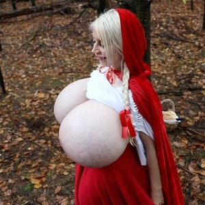 Beshine as Busty Little Red Riding Hood Halloween Video